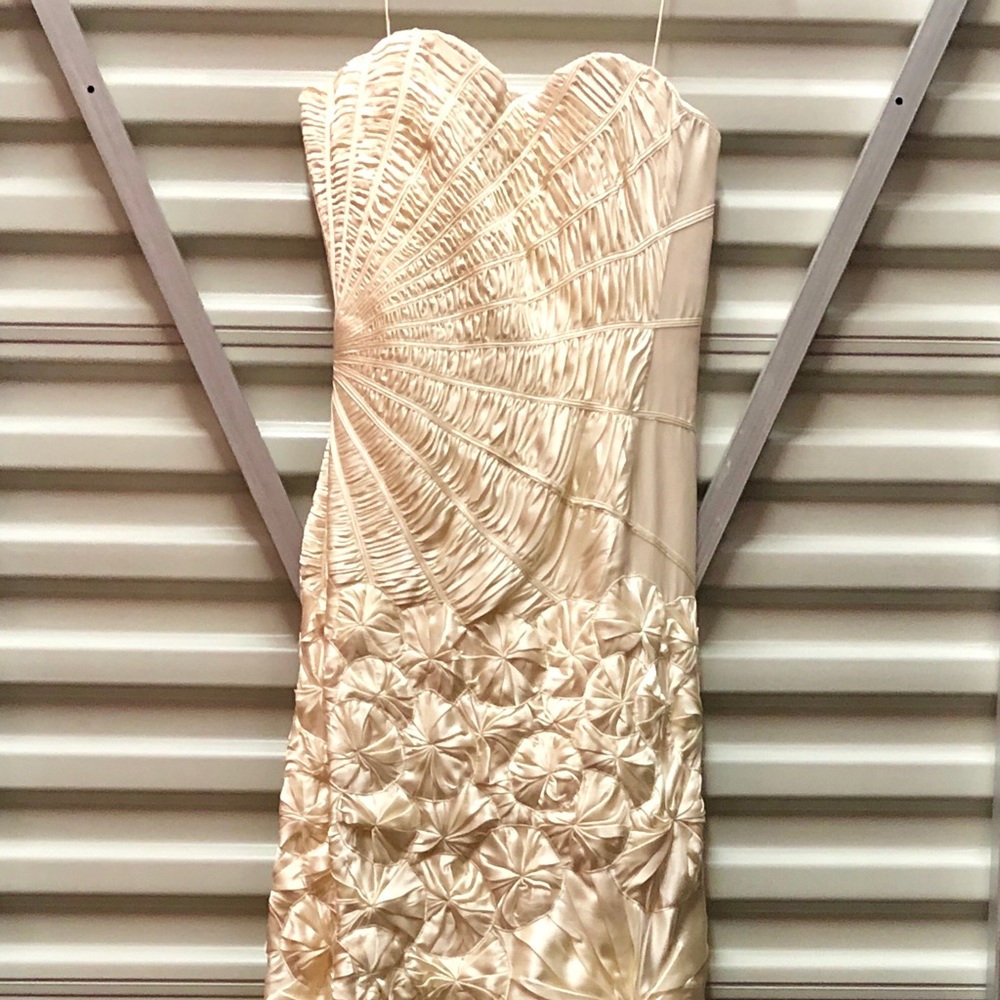 Carlos Miele Fuxico Ivory wedding gown NWT